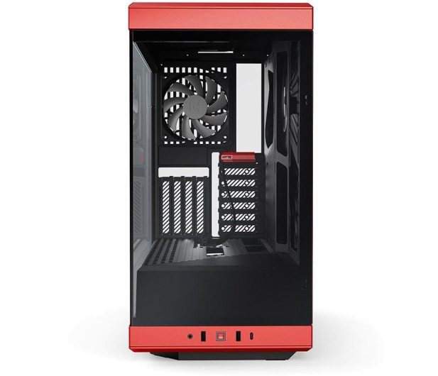 Hyte Y40 Red GEHY-014 // CS-HYTE-Y40-BR - 1122112 - zdjęcie 4